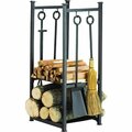 Do It Best Home Impressions Fireplace Tool Set with Log Rack LT03ORB